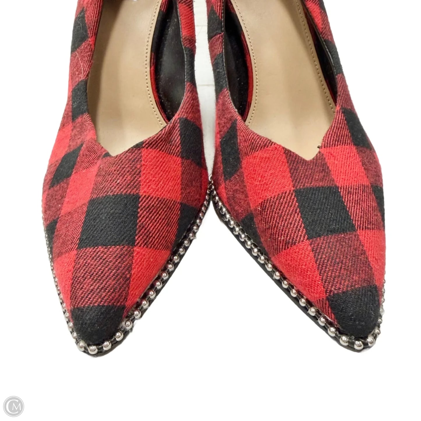 Shoes Heels Stiletto By Bar Iii In Black & Red, Size: 6