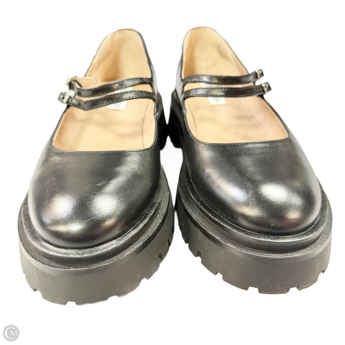 Shoes Heels Platform By Steve Madden In Black, Size: 9