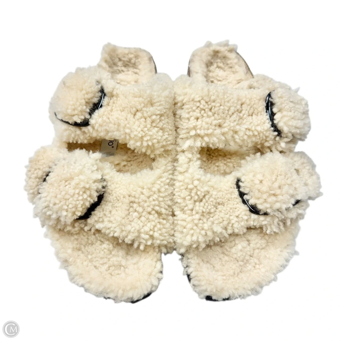 Sandals Flats By Papillio by Birkenstock In Cream, Size: 6.5