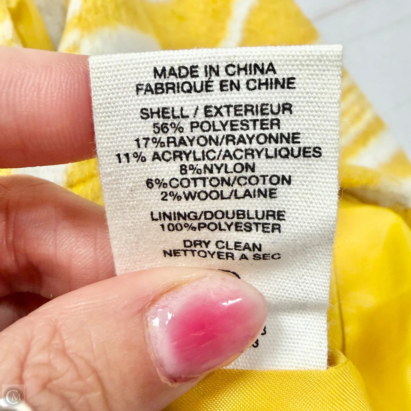 Jacket Shirt By Avec Les Filles In Zebra Print, Size: Xl