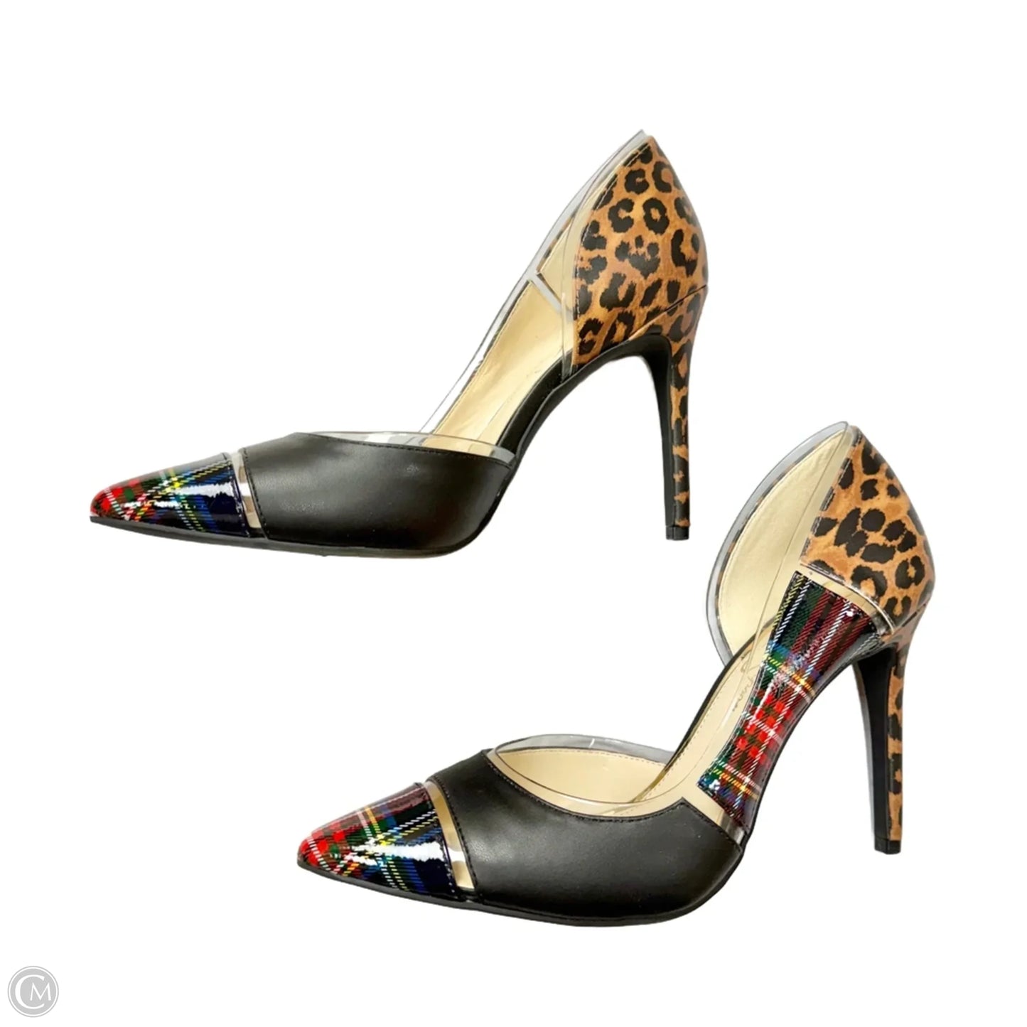 Shoes Heels Stiletto By Jessica Simpson In Multi-colored, Size: 8.5