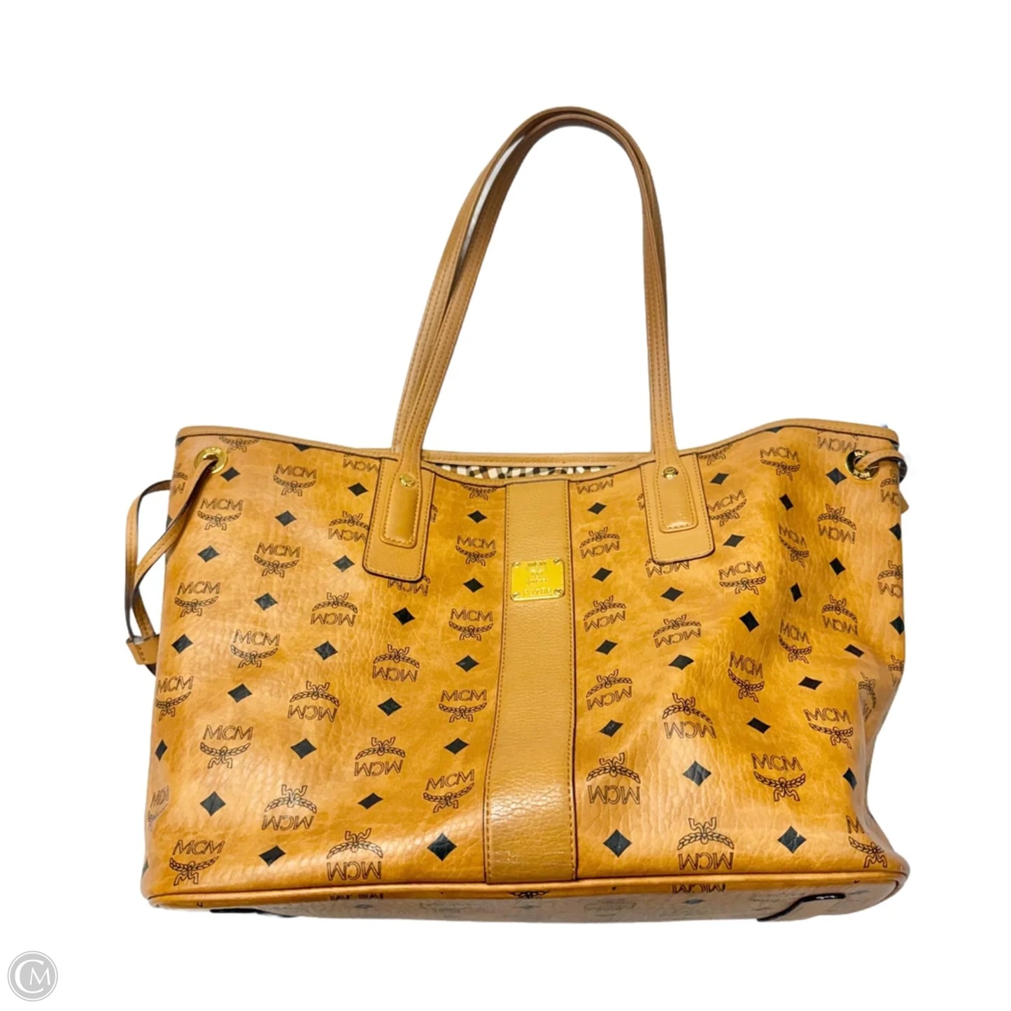 Tote Luxury Designer By Mcm, Size: Large