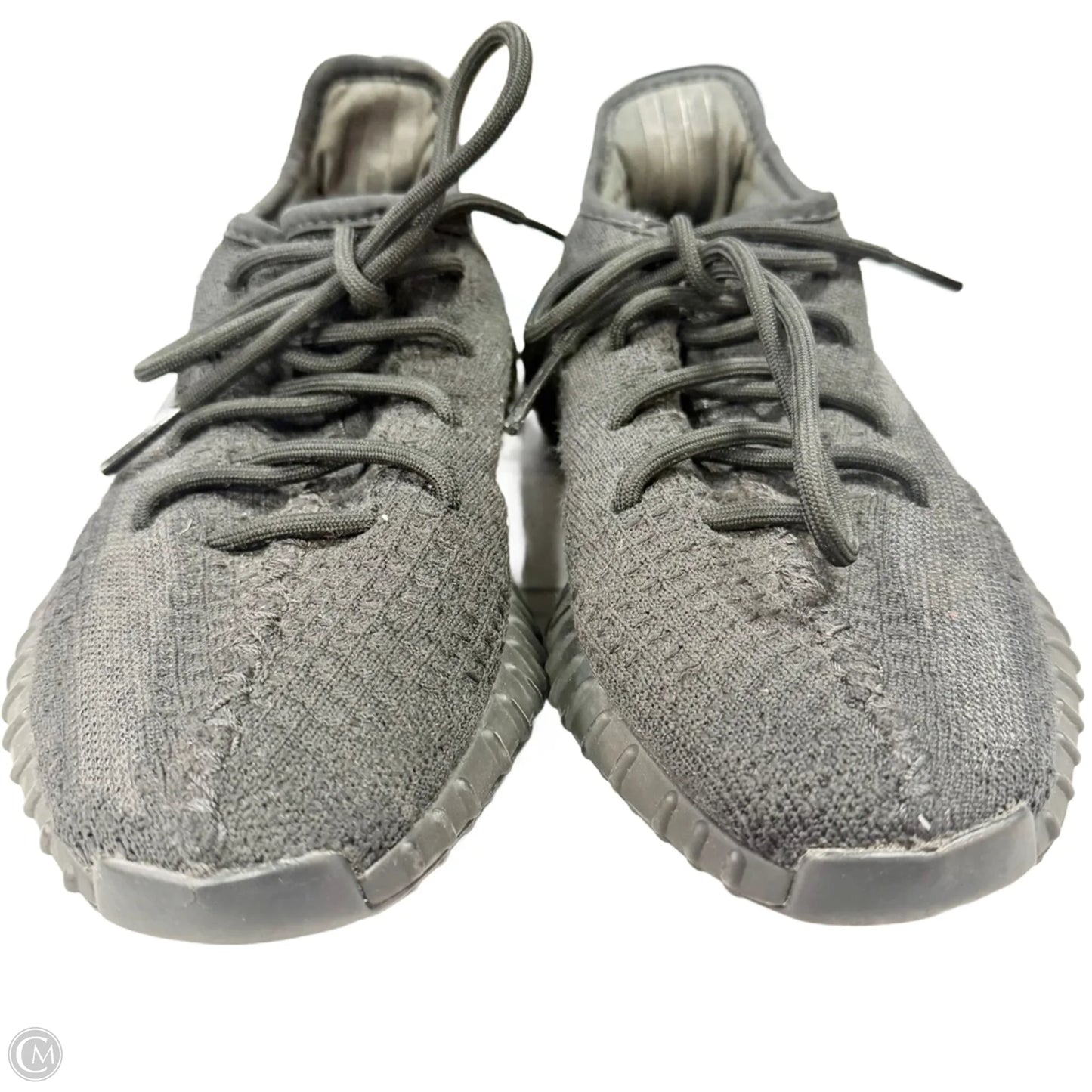 Shoes Luxury Designer By Yeezy In Black, Size: 8.5