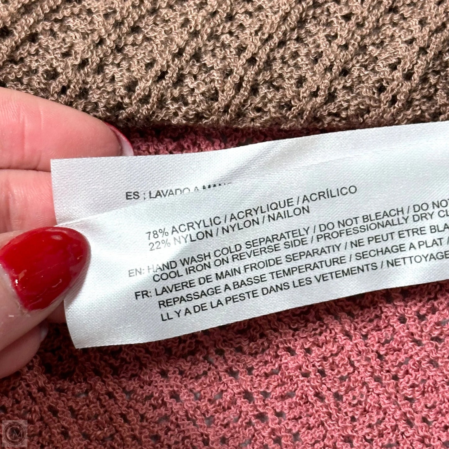 Sweater By Band Of Gypsies In Multi-colored, Size: L