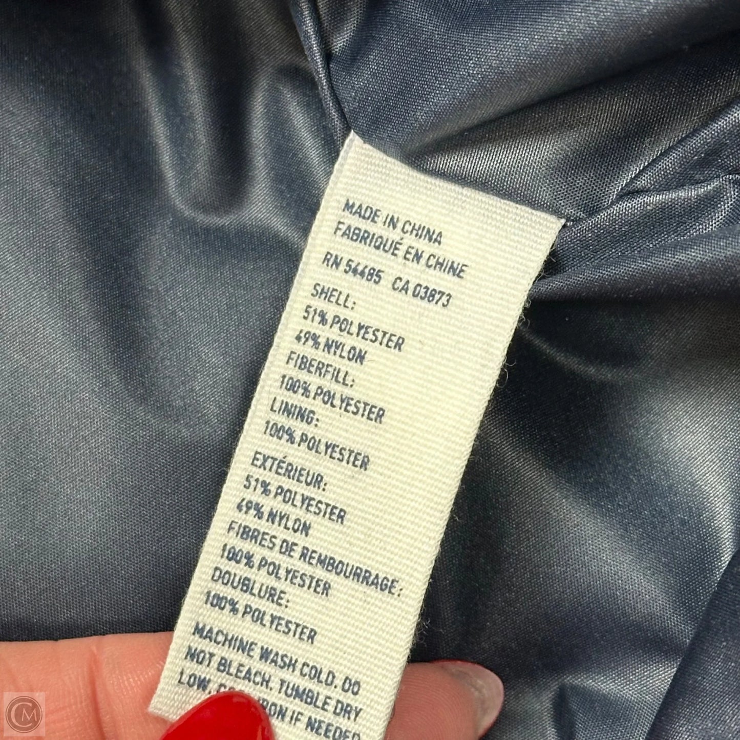 Jacket Puffer & Quilted By American Eagle In Blue, Size: L