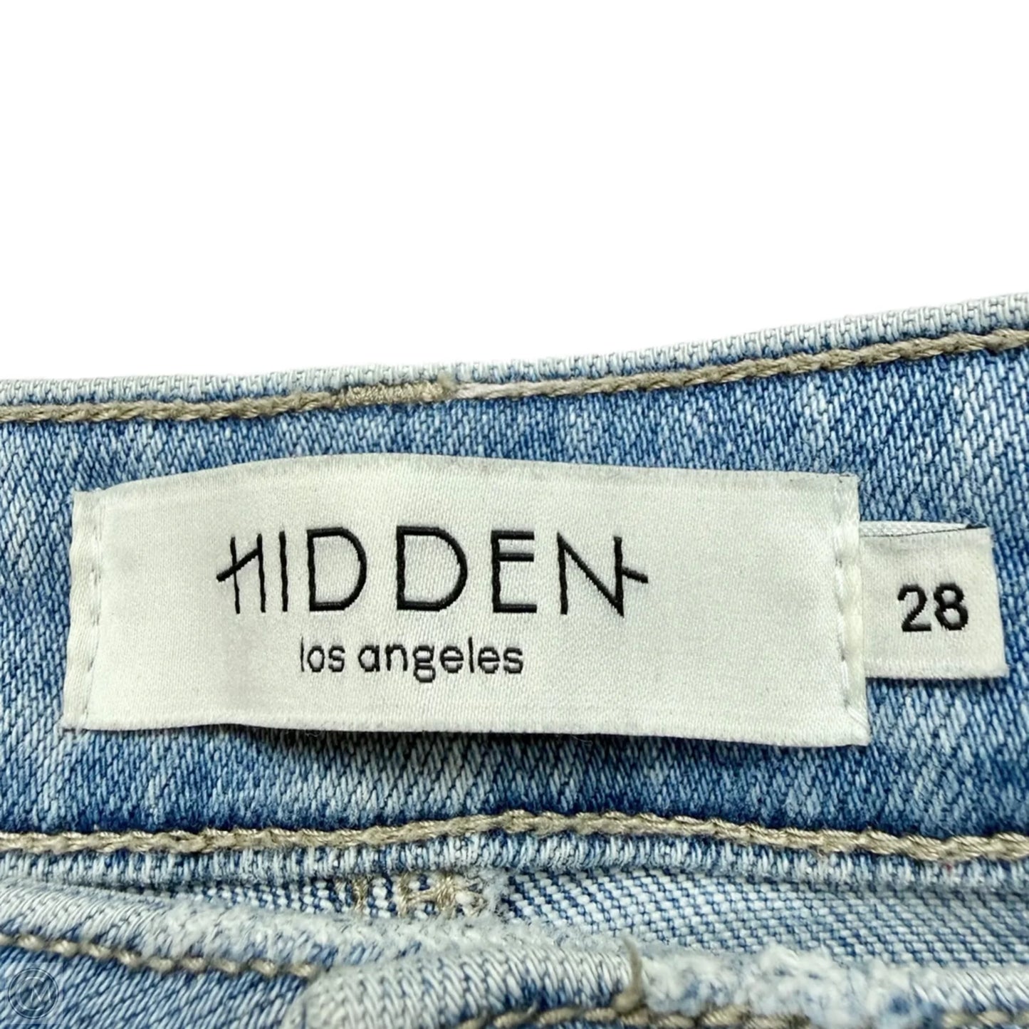 Jeans Flared By Hidden In Blue Denim, Size: 6