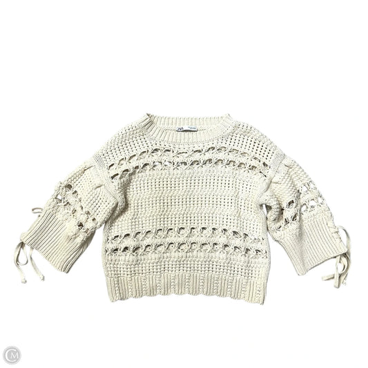 Sweater By Zara In Cream, Size: S