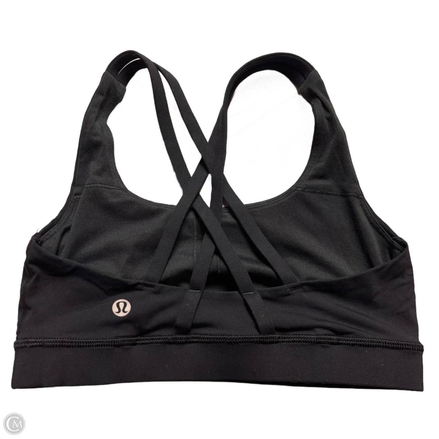 Athletic Bra By Lululemon In Black, Size: Xs