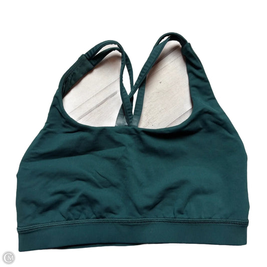 Athletic Bra By Lululemon In Green, Size: Xs