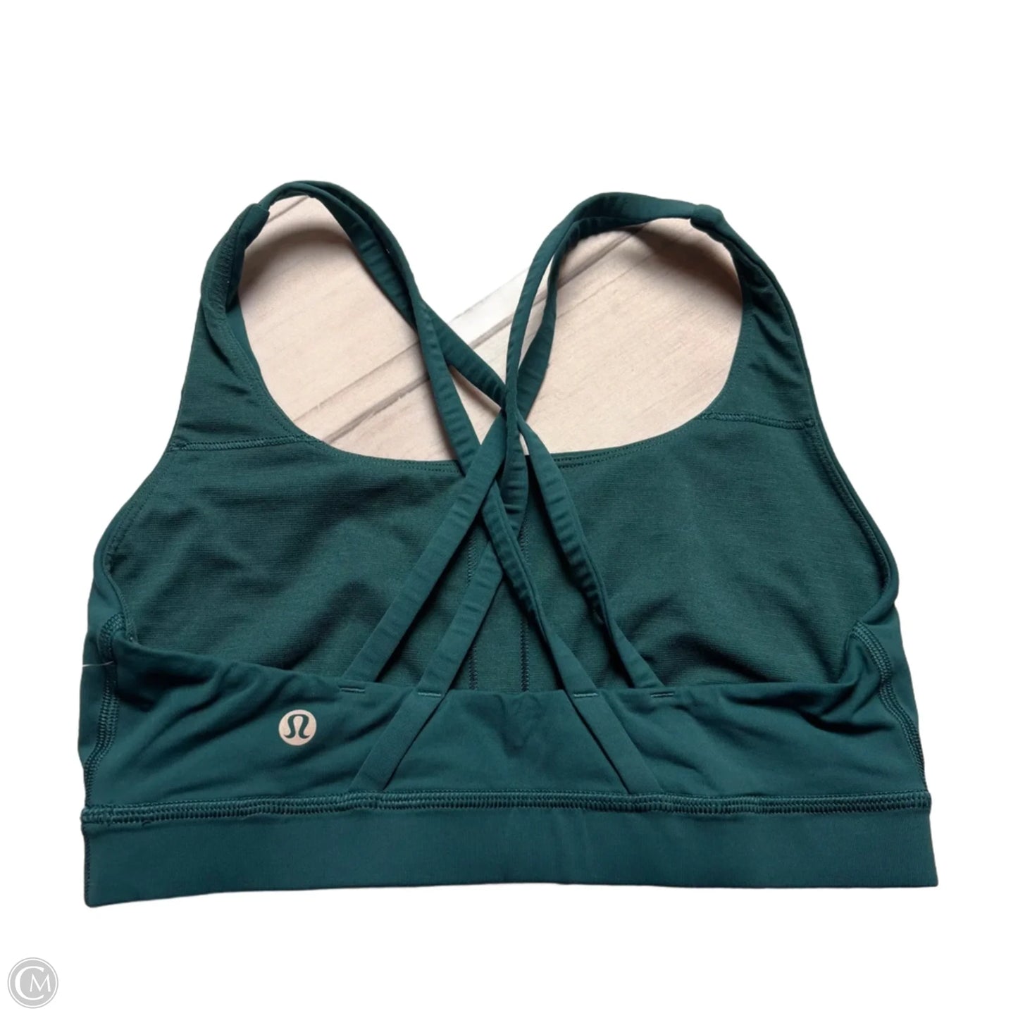 Athletic Bra By Lululemon In Green, Size: Xs