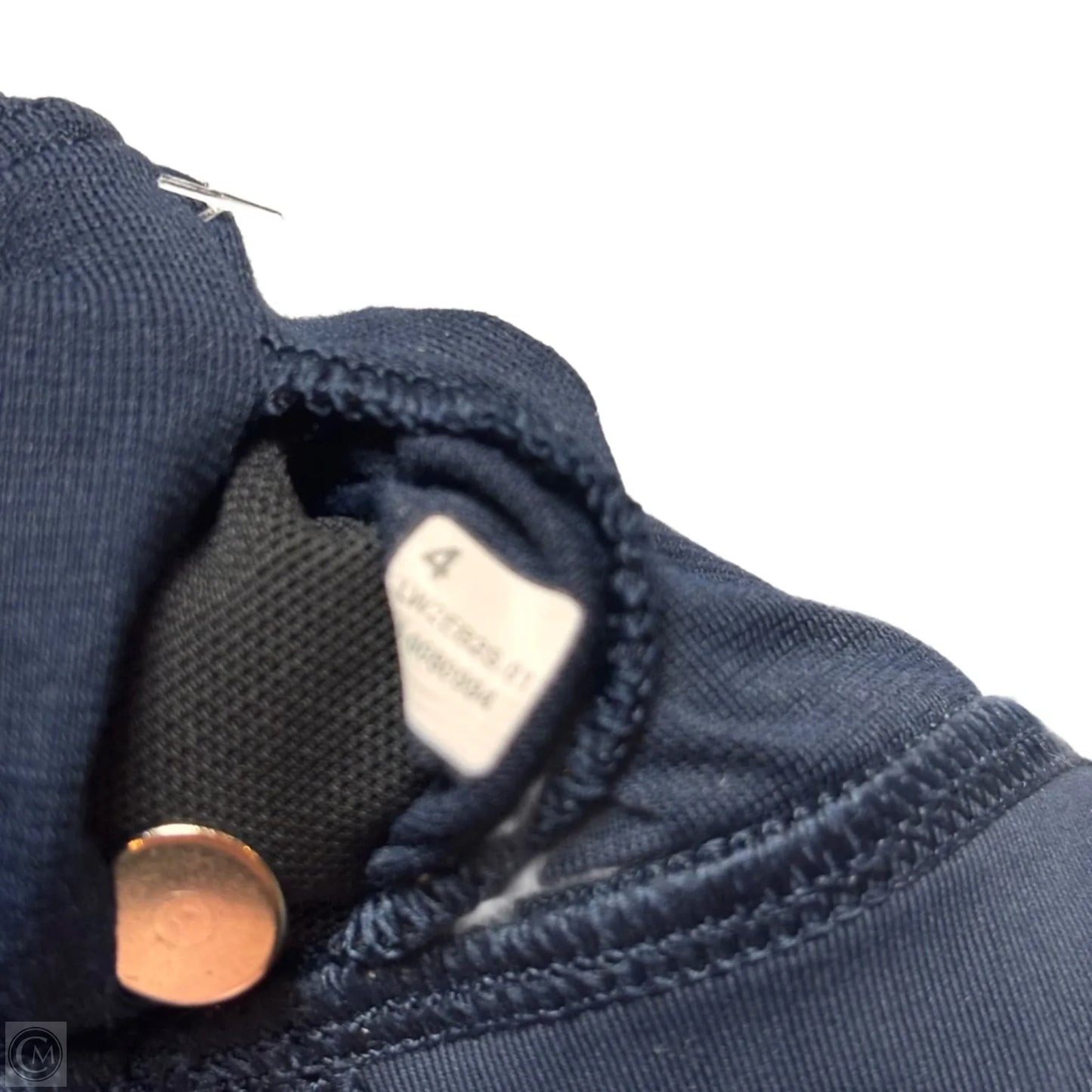 Athletic Bra By Lululemon In Navy, Size: Xs