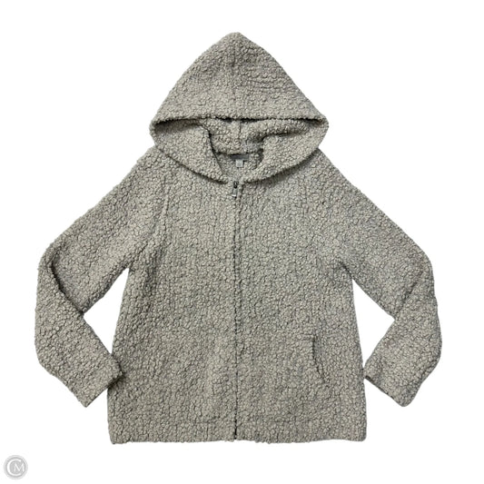 Coat Faux Fur & Sherpa By Barefoot Dreams In Grey, Size: L