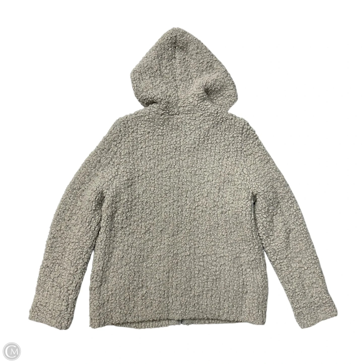 Coat Faux Fur & Sherpa By Barefoot Dreams In Grey, Size: L