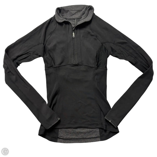 Athletic Jacket By Lululemon In Black, Size: S