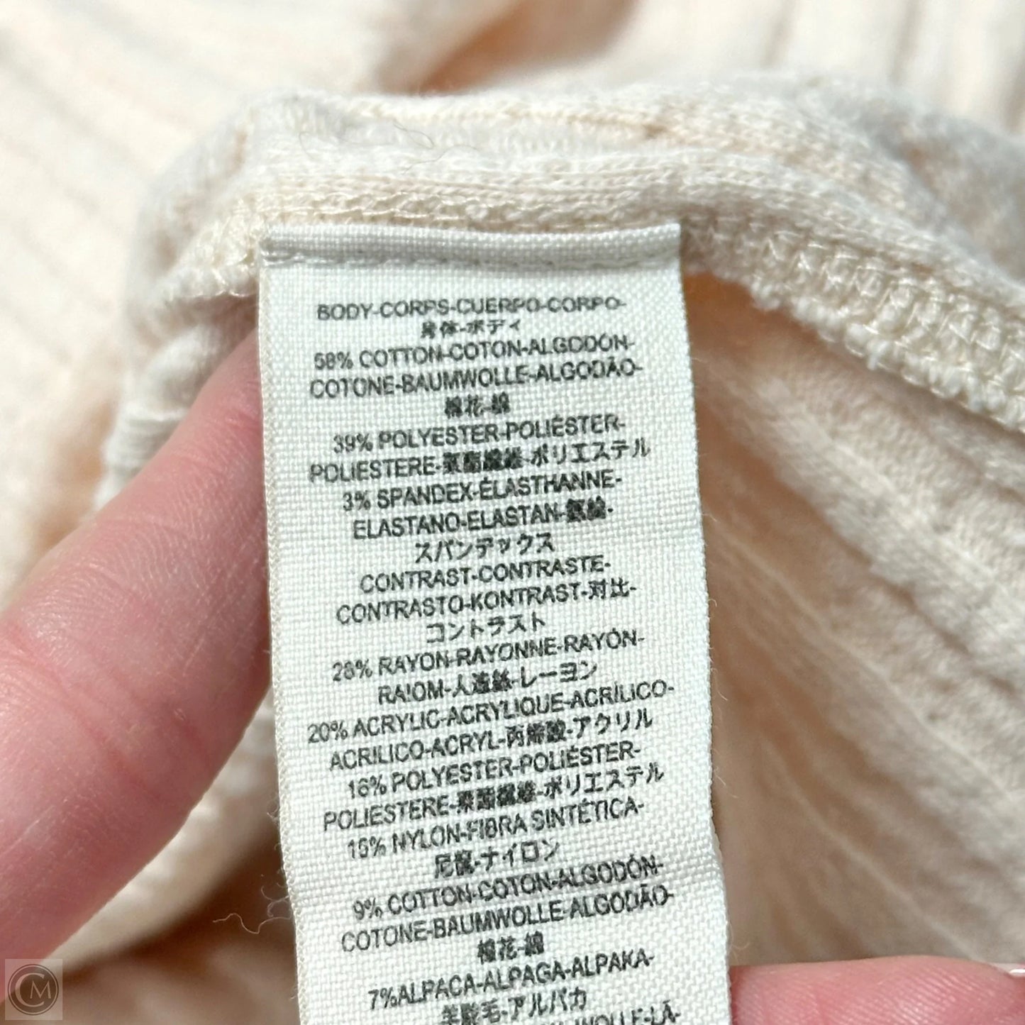 Top Long Sleeve By Free People In Peach, Size: Xs