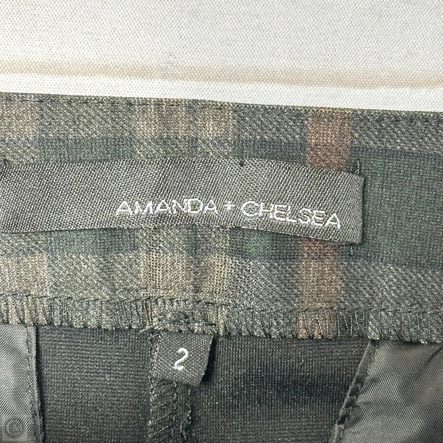 Pants Dress By Amanda + Chelsea In Plaid Pattern, Size: 2