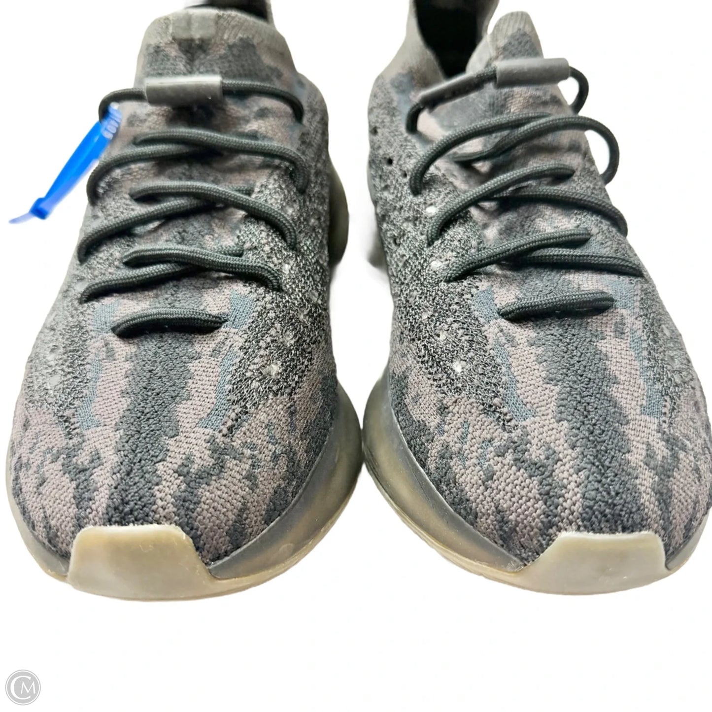 Shoes Luxury Designer By Yeezy In Black & Brown, Size: 10