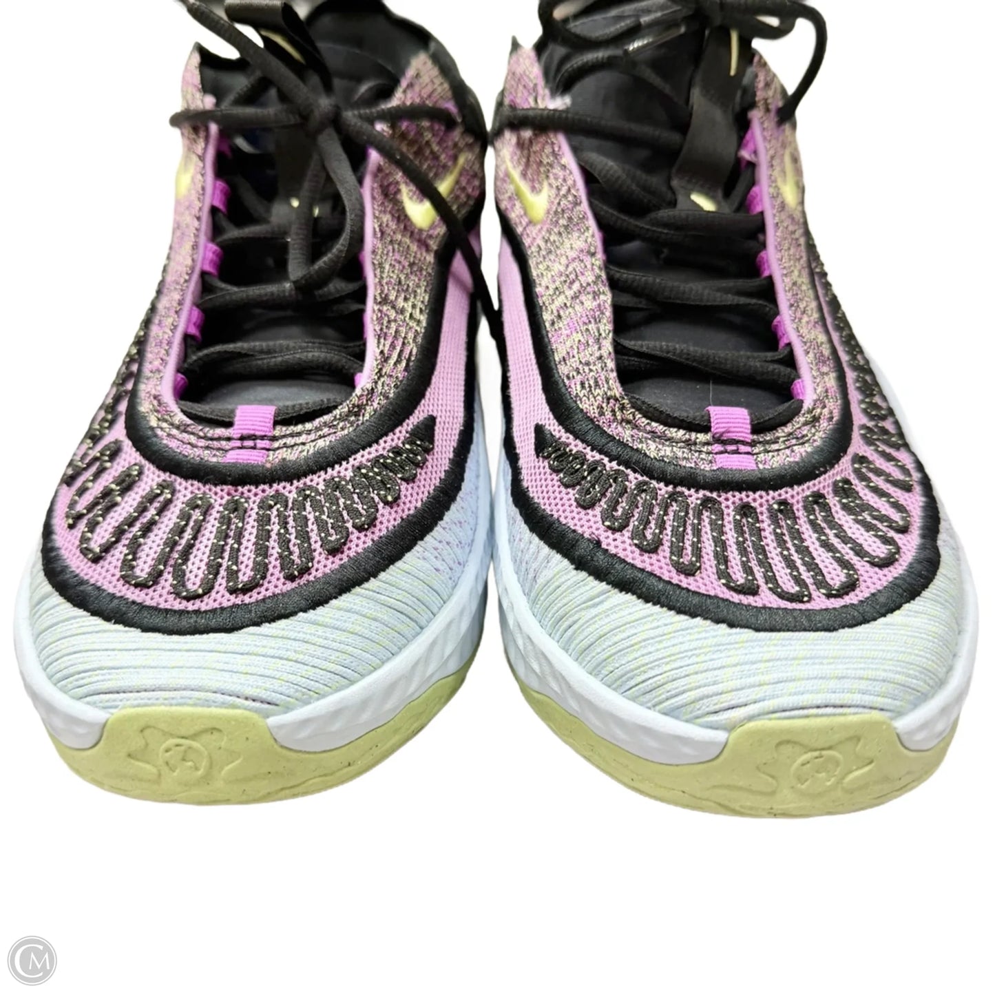 Shoes Sneakers By Nike In Black & Purple, Size: 10.5