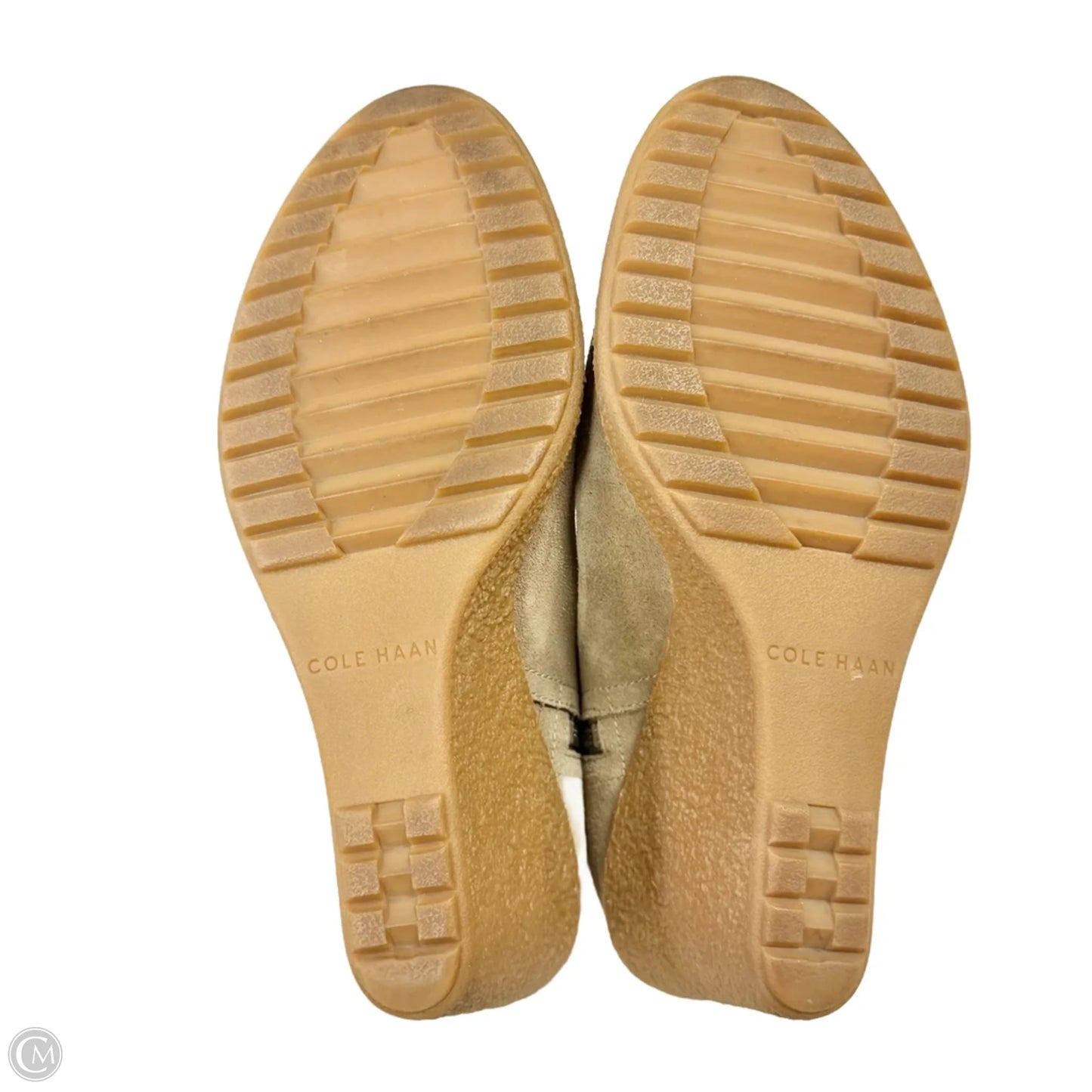 Boots Ankle Heels By Cole-haan In Tan, Size: 9