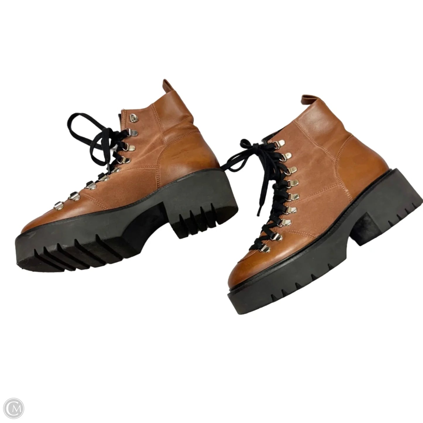 Boots Combat By Asos In Brown, Size: 9