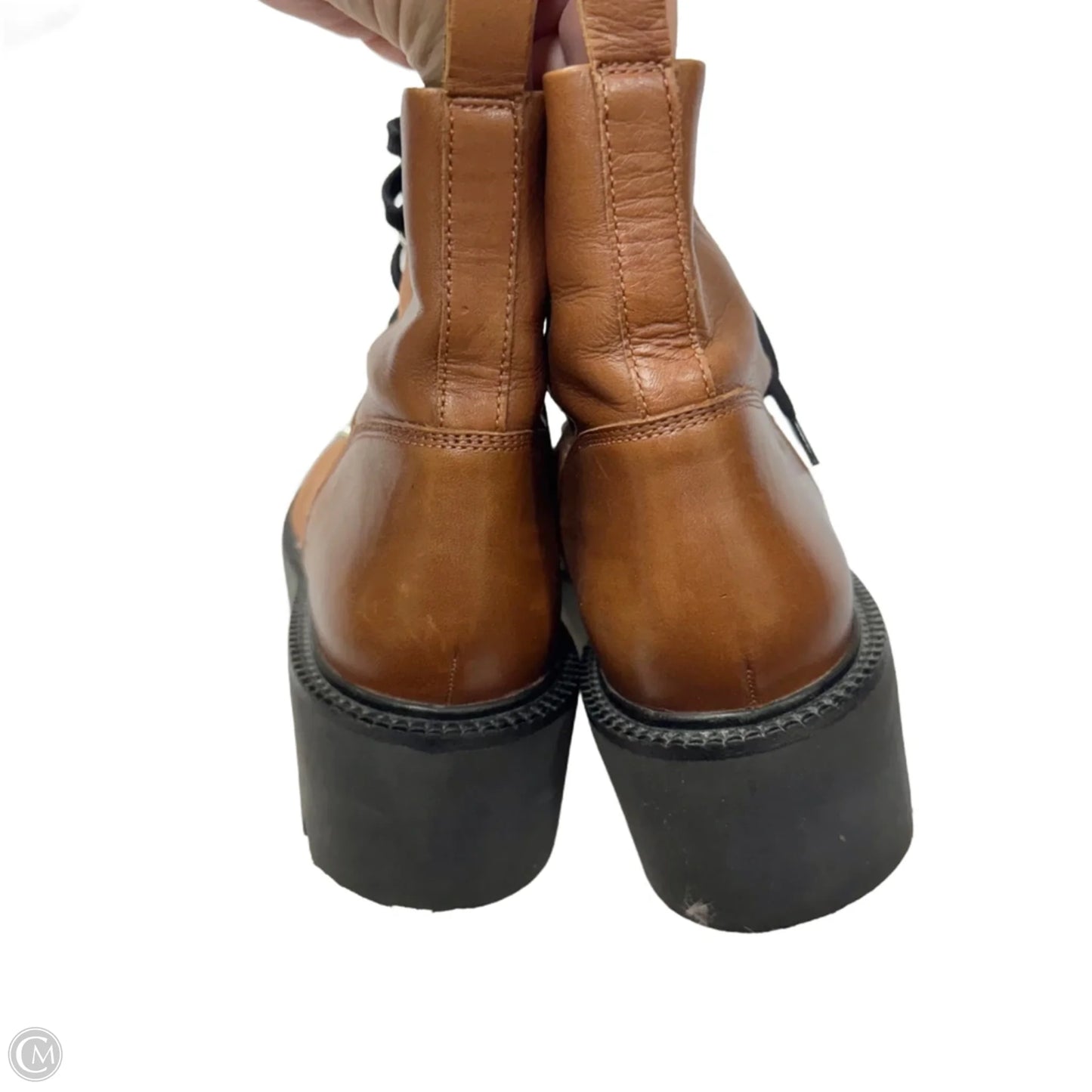 Boots Combat By Asos In Brown, Size: 9
