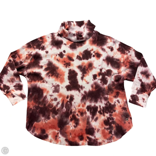 Top Long Sleeve By Calvin Klein In Pink & Purple, Size: 3x