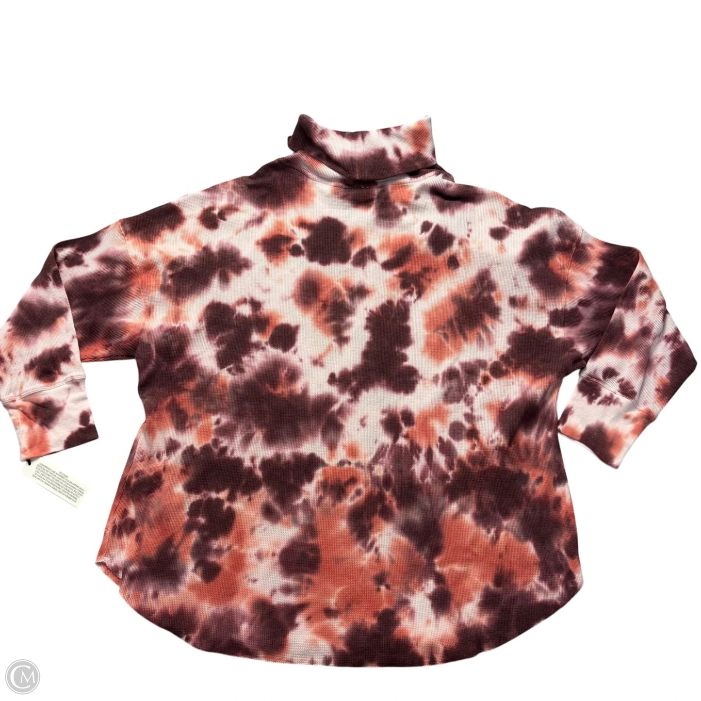 Top Long Sleeve By Calvin Klein In Pink & Purple, Size: 3x