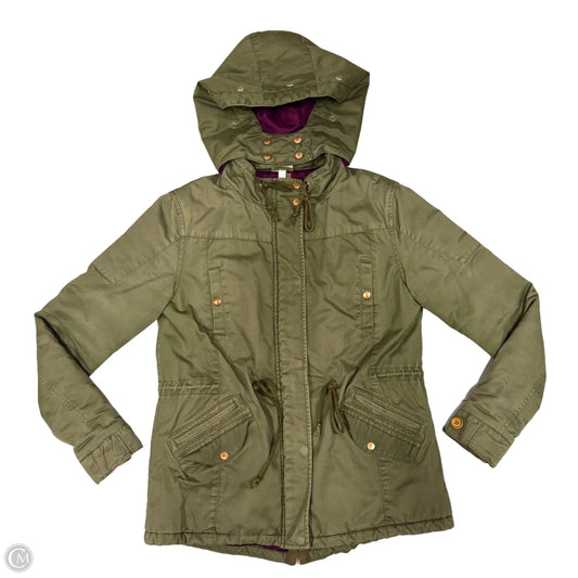 Coat Puffer & Quilted By Adidas In Green, Size: S