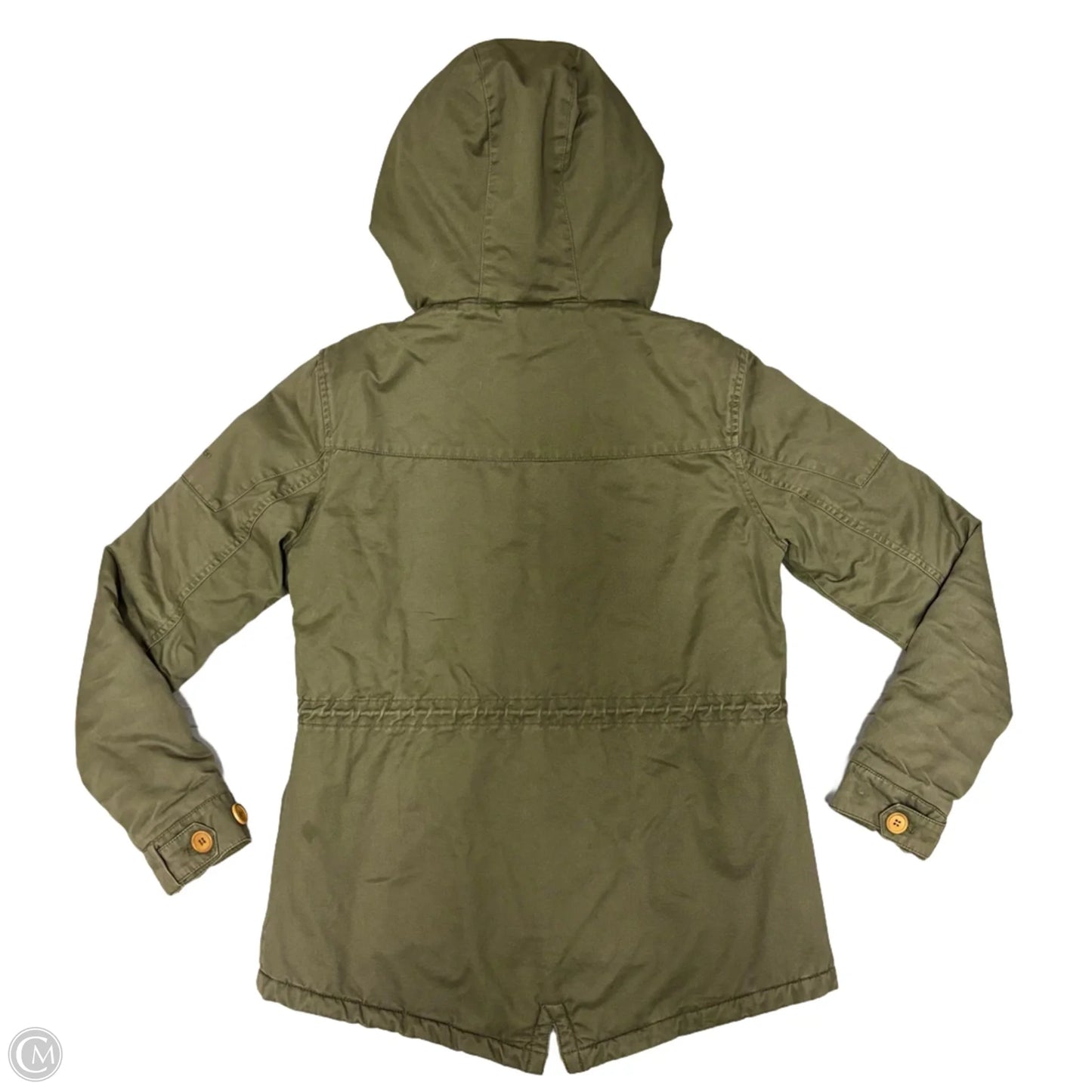 Coat Puffer & Quilted By Adidas In Green, Size: S