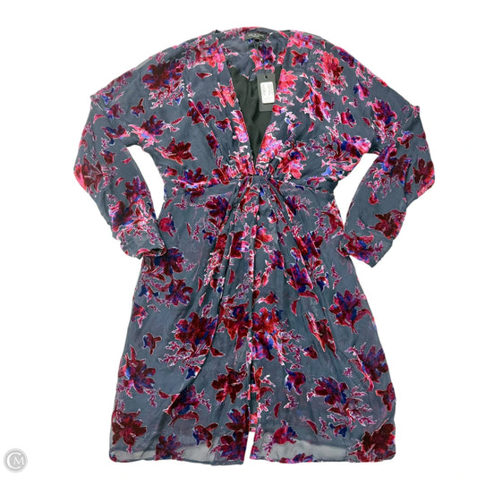 Dress Casual Midi By Rag And Bone In Grey & Pink, Size: Xs