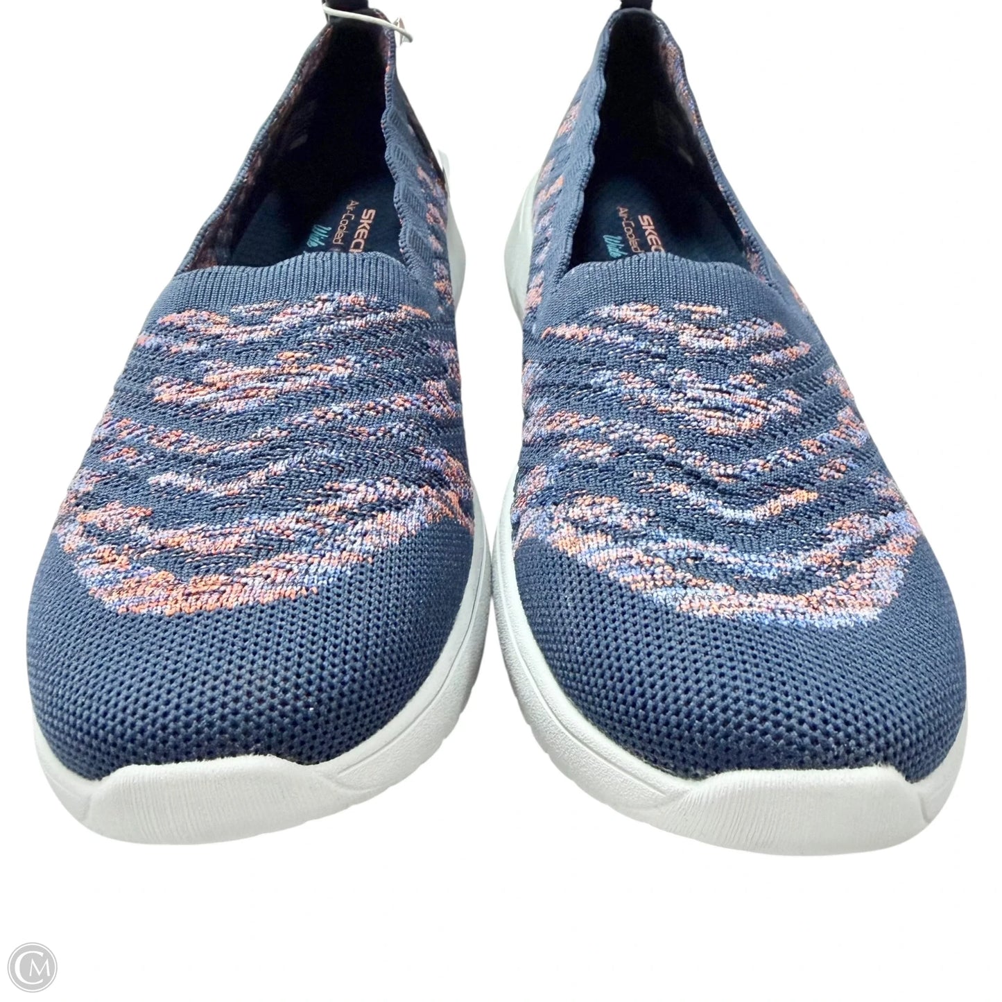 Shoes Flats By Skechers In Orange & Purple, Size: 10