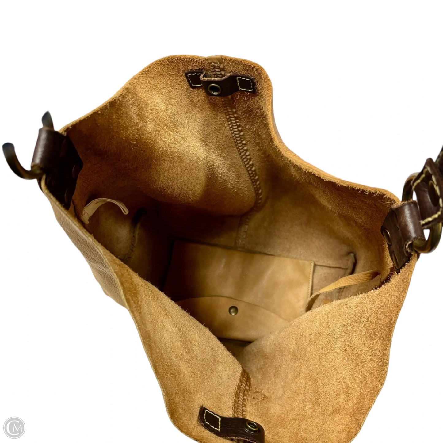 Tote Leather By Lucky Brand, Size: Large