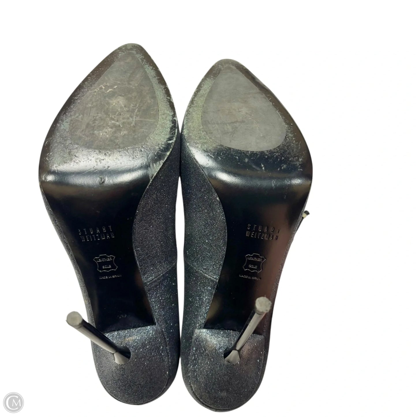 Shoes Designer By Stuart Weitzman In Blue, Size: 10