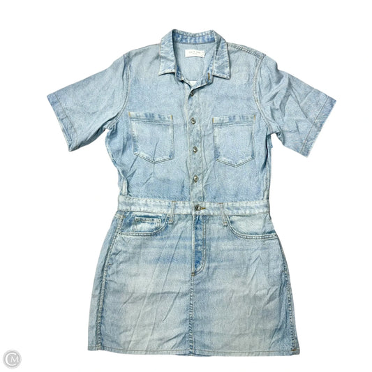 Dress Casual Short By Rag And Bone In Blue, Size: L