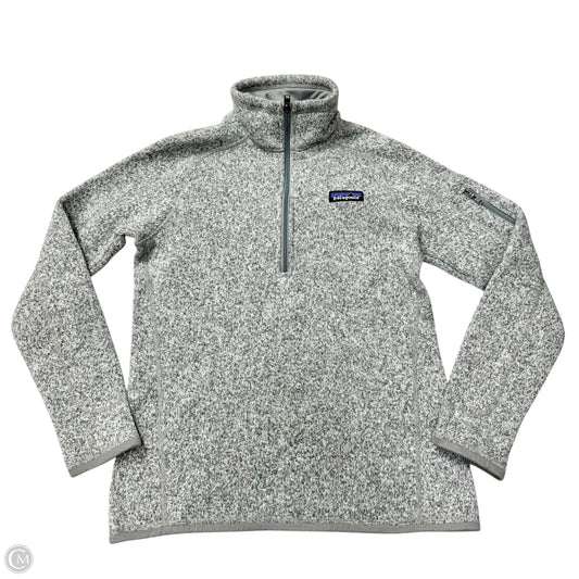 Jacket Fleece By Patagonia In Grey, Size: Xs