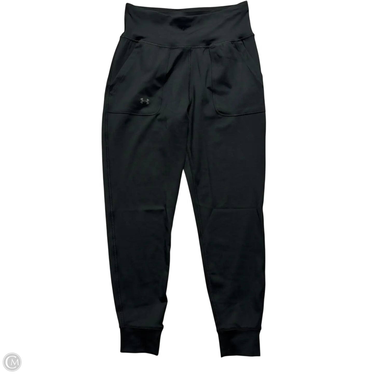 Athletic Pants By Under Armour In Black, Size: M