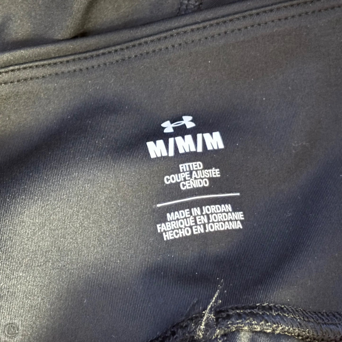 Athletic Pants By Under Armour In Black, Size: M