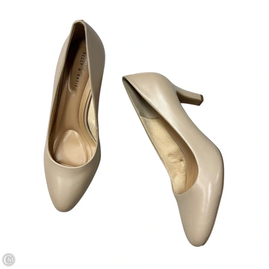 Shoes Heels Kitten By Kelly And Katie In Tan, Size: 8.5