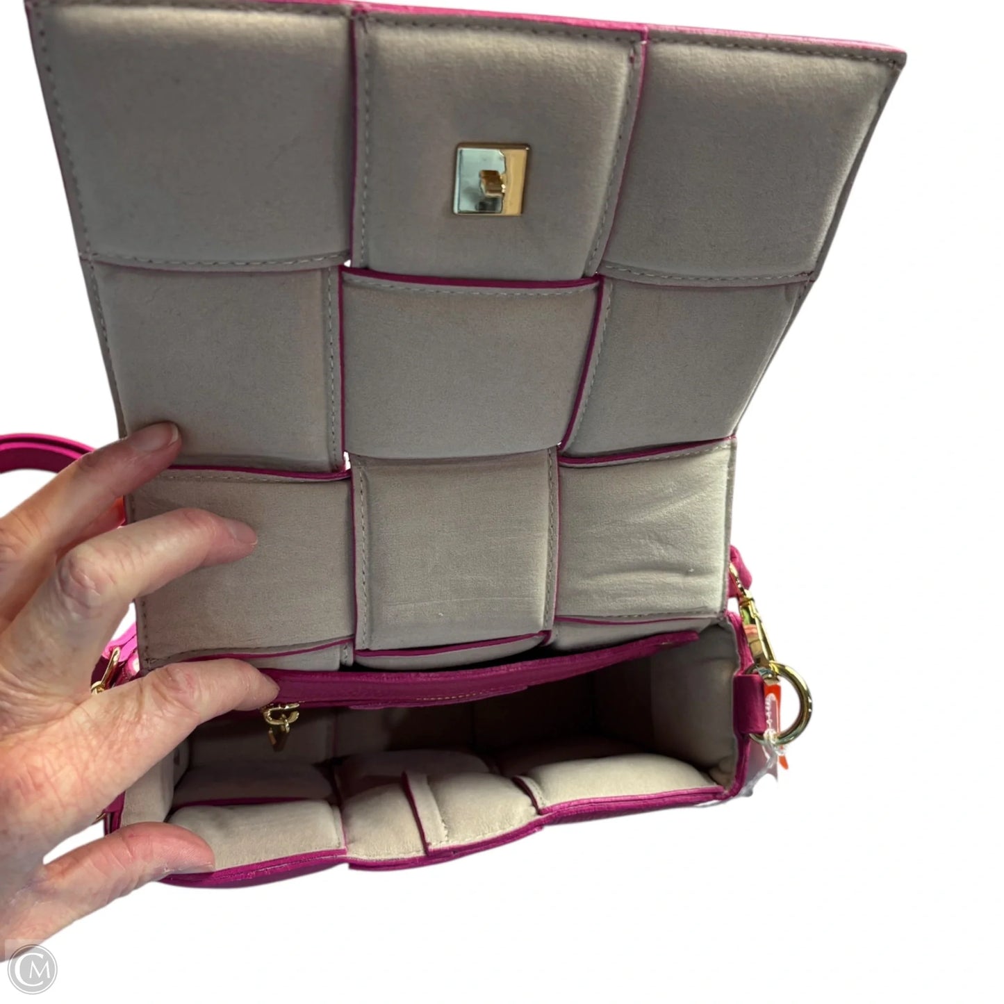 Crossbody Leather, Size: Medium
