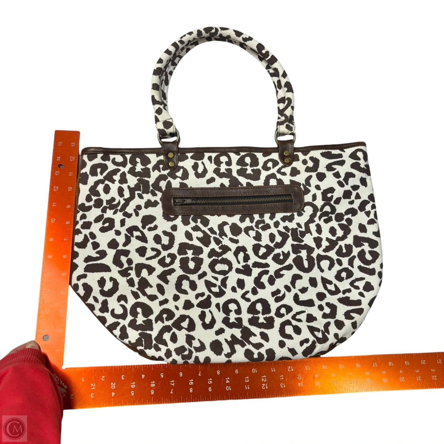 Tote Leather, Size: Large