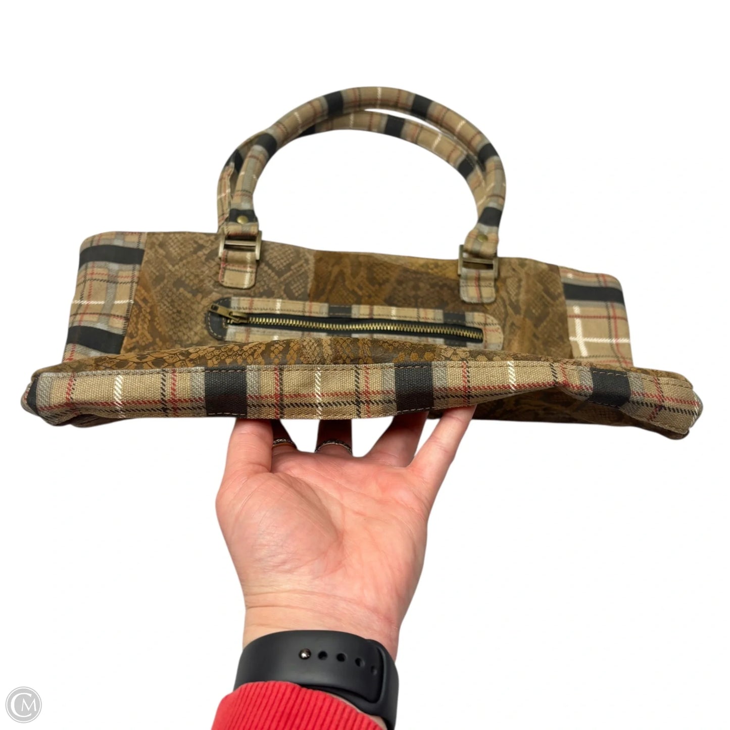 Tote Leather, Size: Large