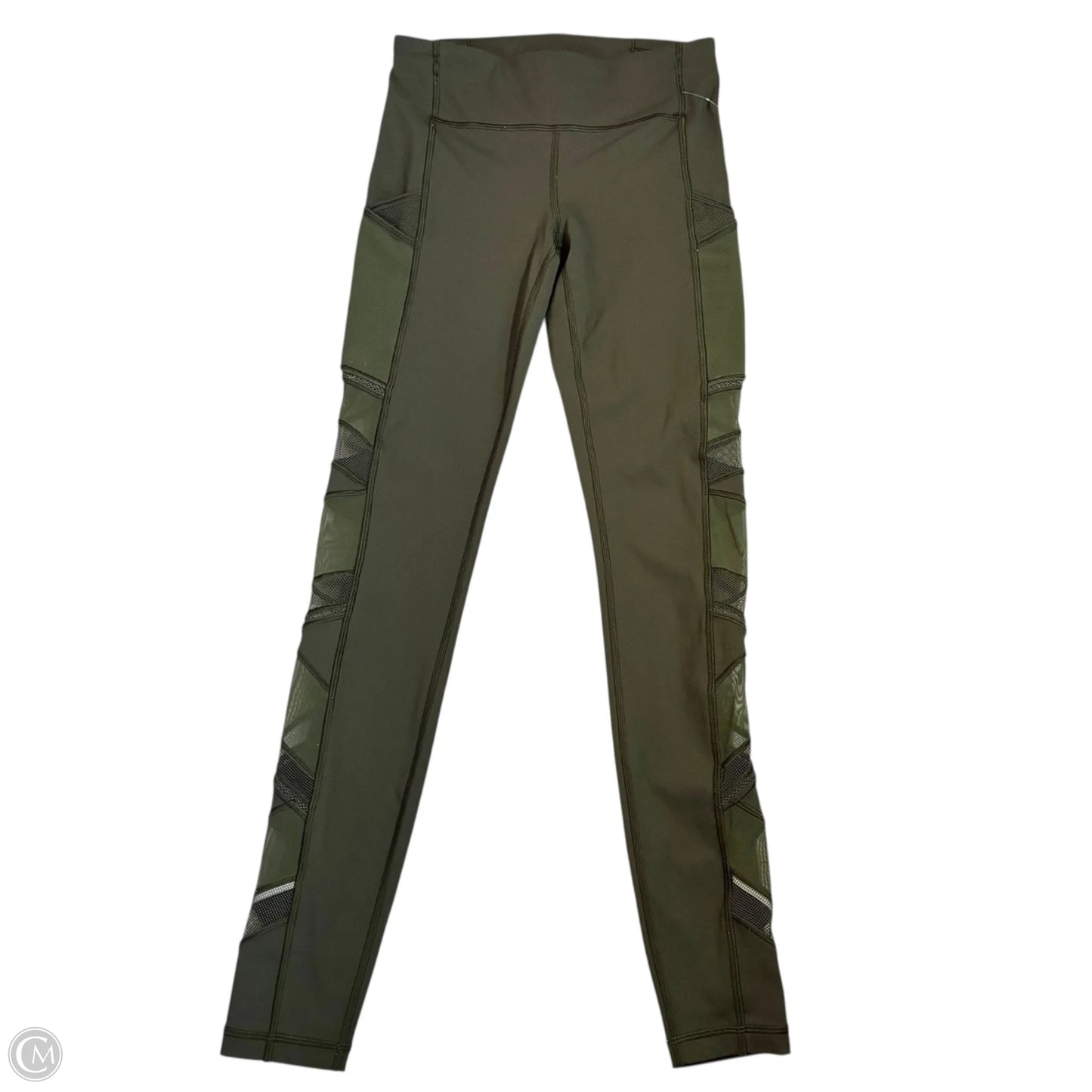Athletic Leggings By Lululemon In Green, Size: S