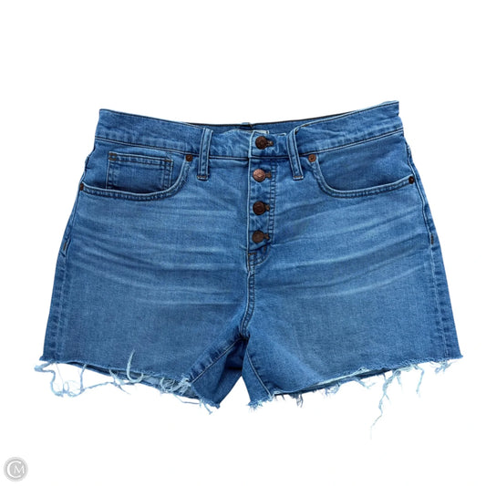 Shorts By Madewell In Blue Denim, Size: 8