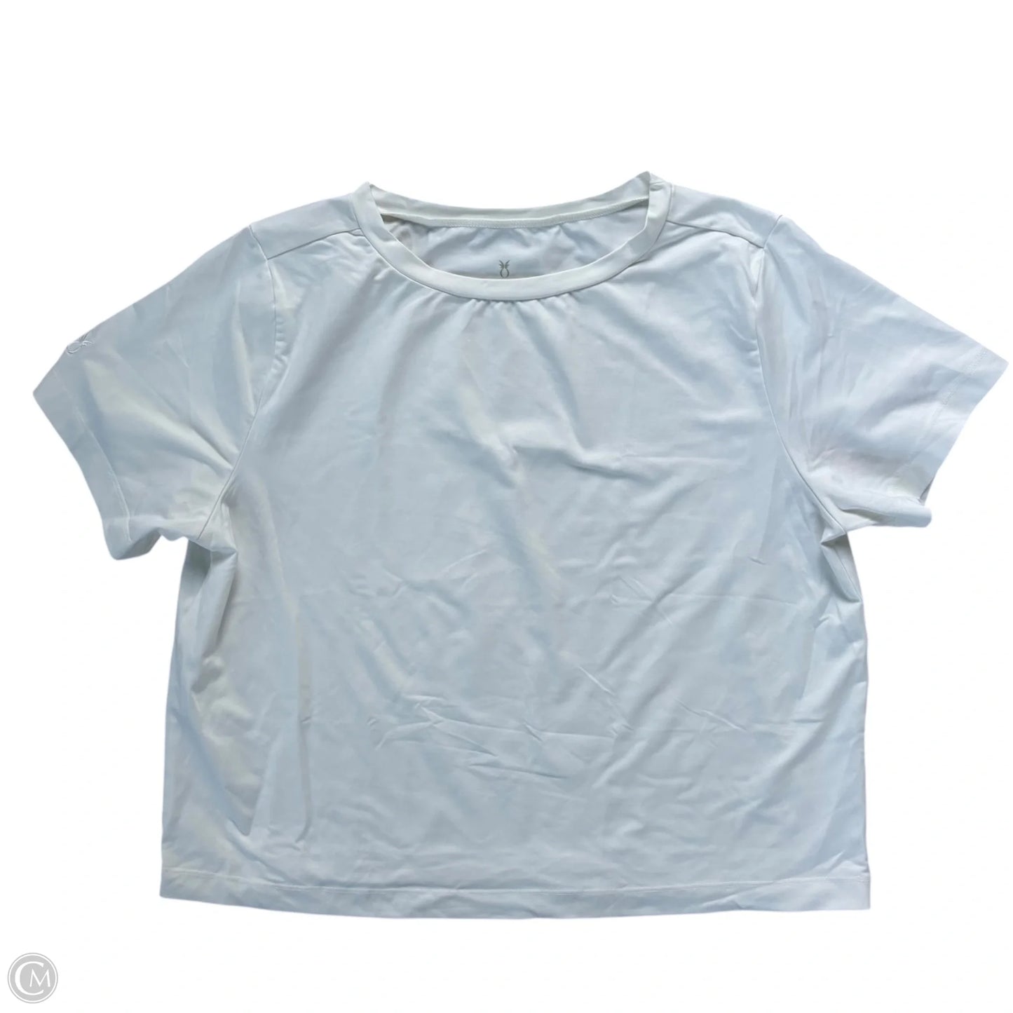 Top Short Sleeve Basic By Dudley Stephens In White, Size: L
