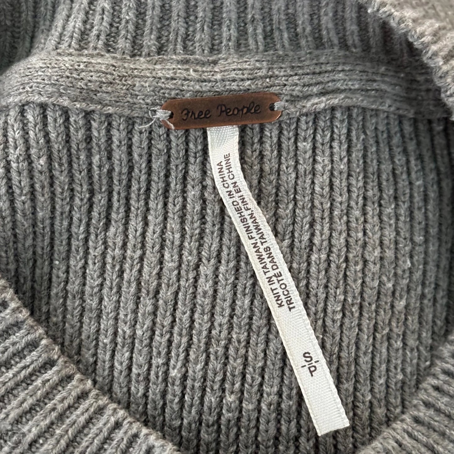 Sweater By Free People In Grey, Size: S