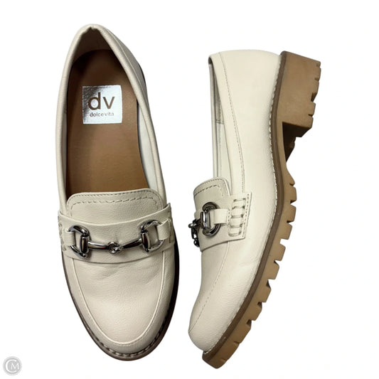 Shoes Heels Block By Dolce Vita In Cream, Size: 5.5