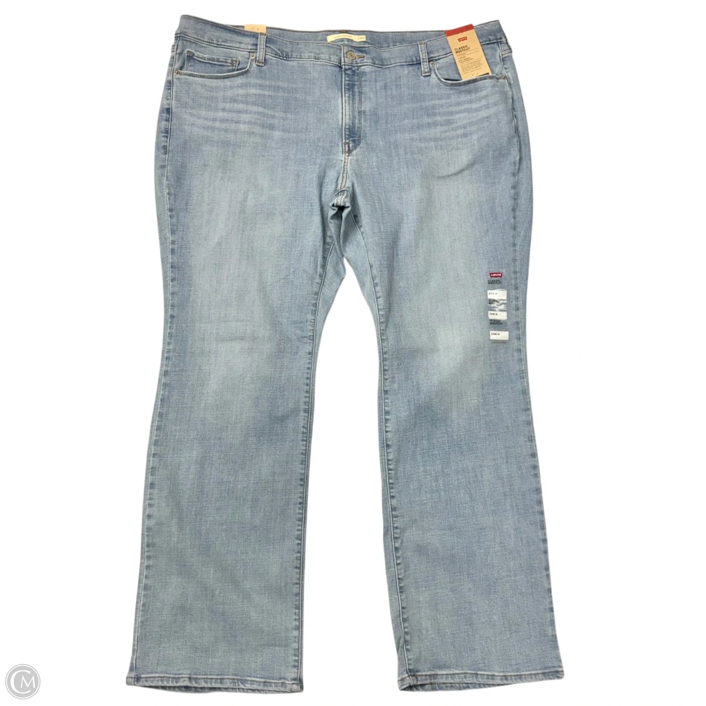 Jeans Boot Cut By Levis In Blue Denim, Size: 3x
