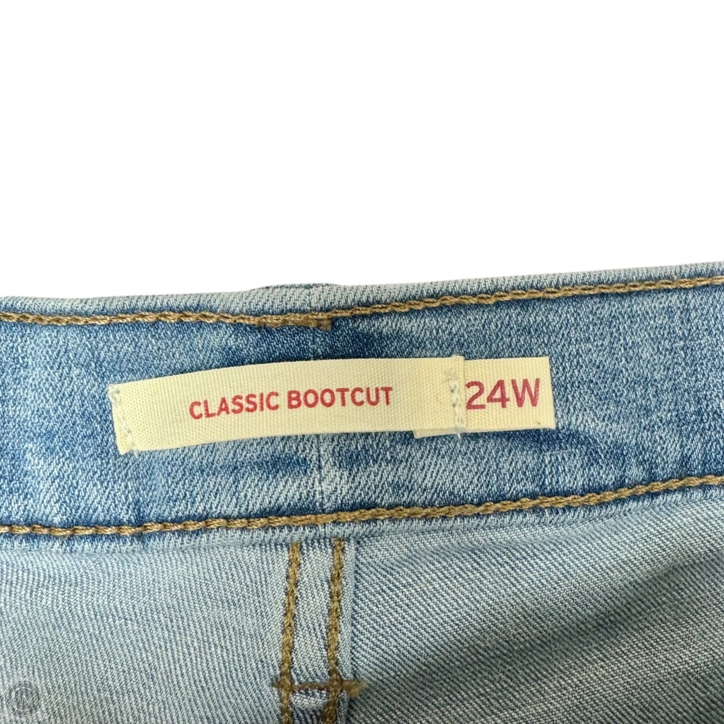 Jeans Boot Cut By Levis In Blue Denim, Size: 3x
