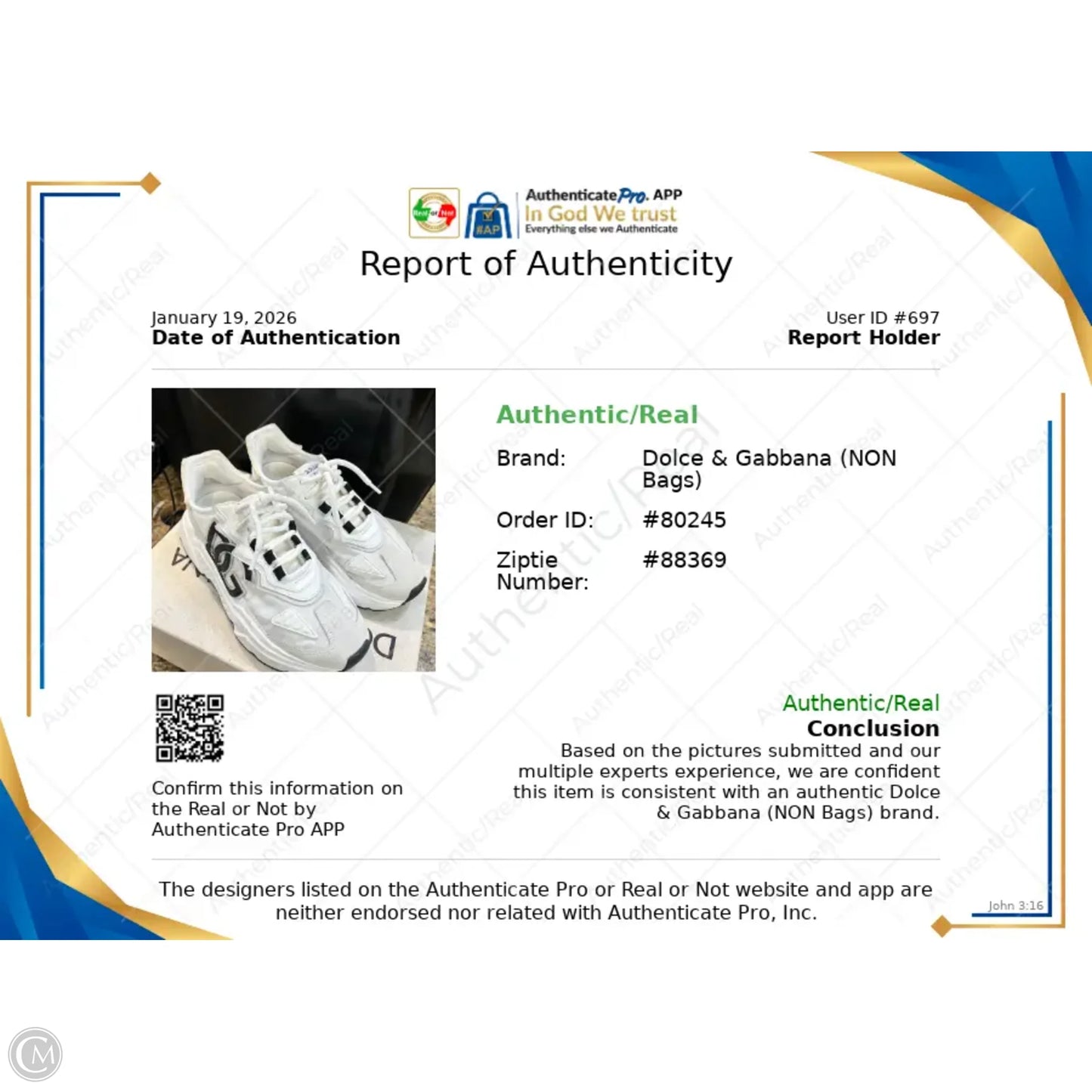 Shoes Luxury Designer By Dolce And Gabbana In Black & White, Size: 8