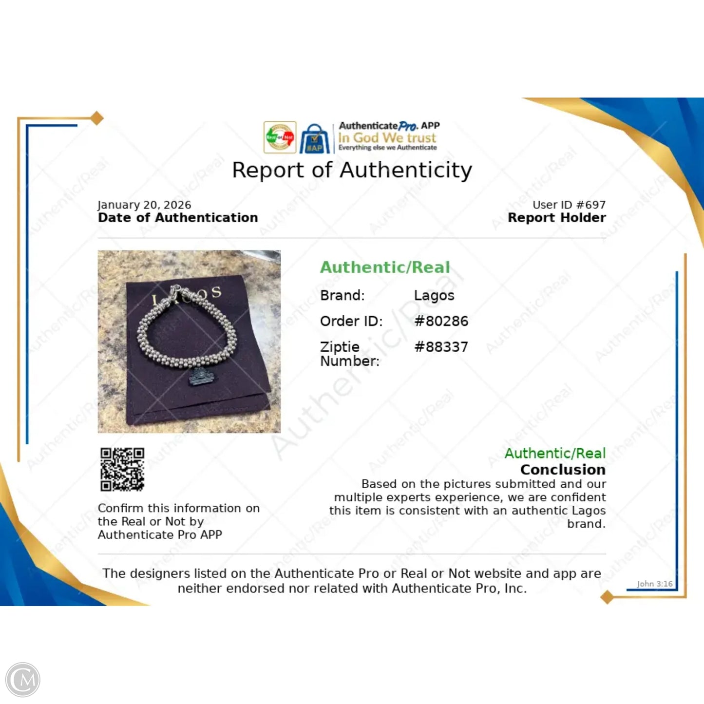 Bracelet Designer By Lagos